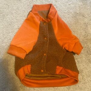 Heart to Tail Dog Medium Reversible Jacket Coat Super Soft